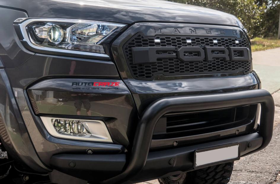 FORD RANGER AB811 SATIN BLACK GLOSS INSERTS